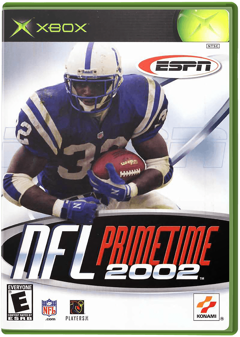 ESPN NFL Prime Time 2002 box art for Xbox